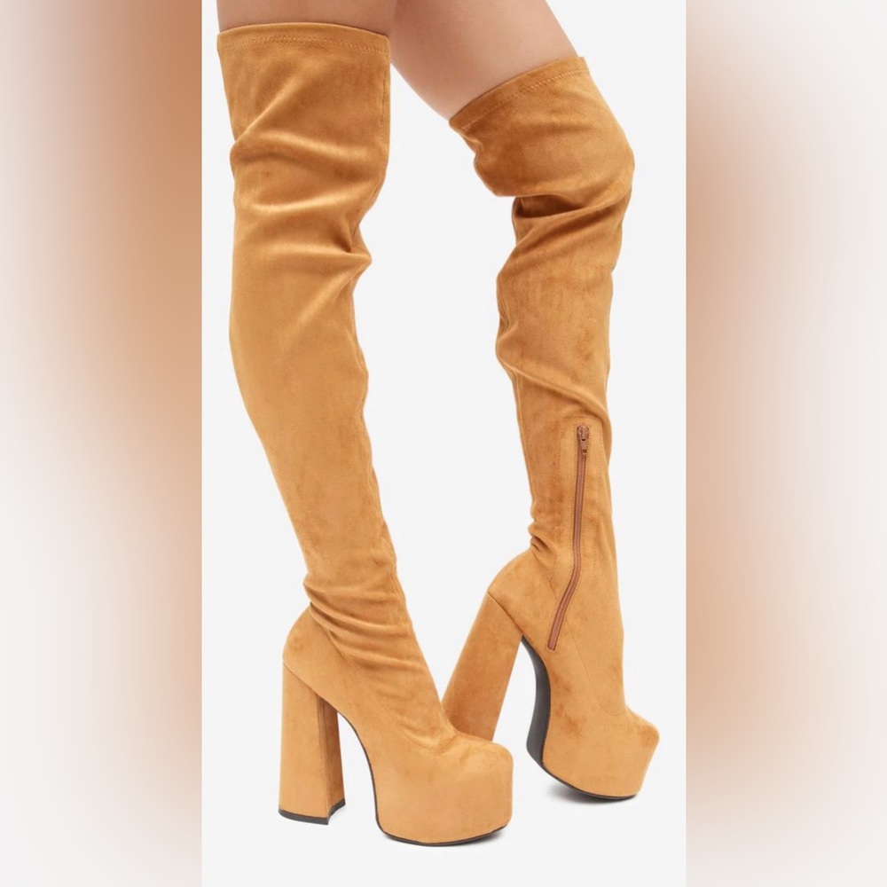 Over the Knee Platform boots